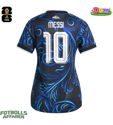 Argentina Lionel Messi #10 Bortatröja Kvinnor VM 2026 Kortärmad